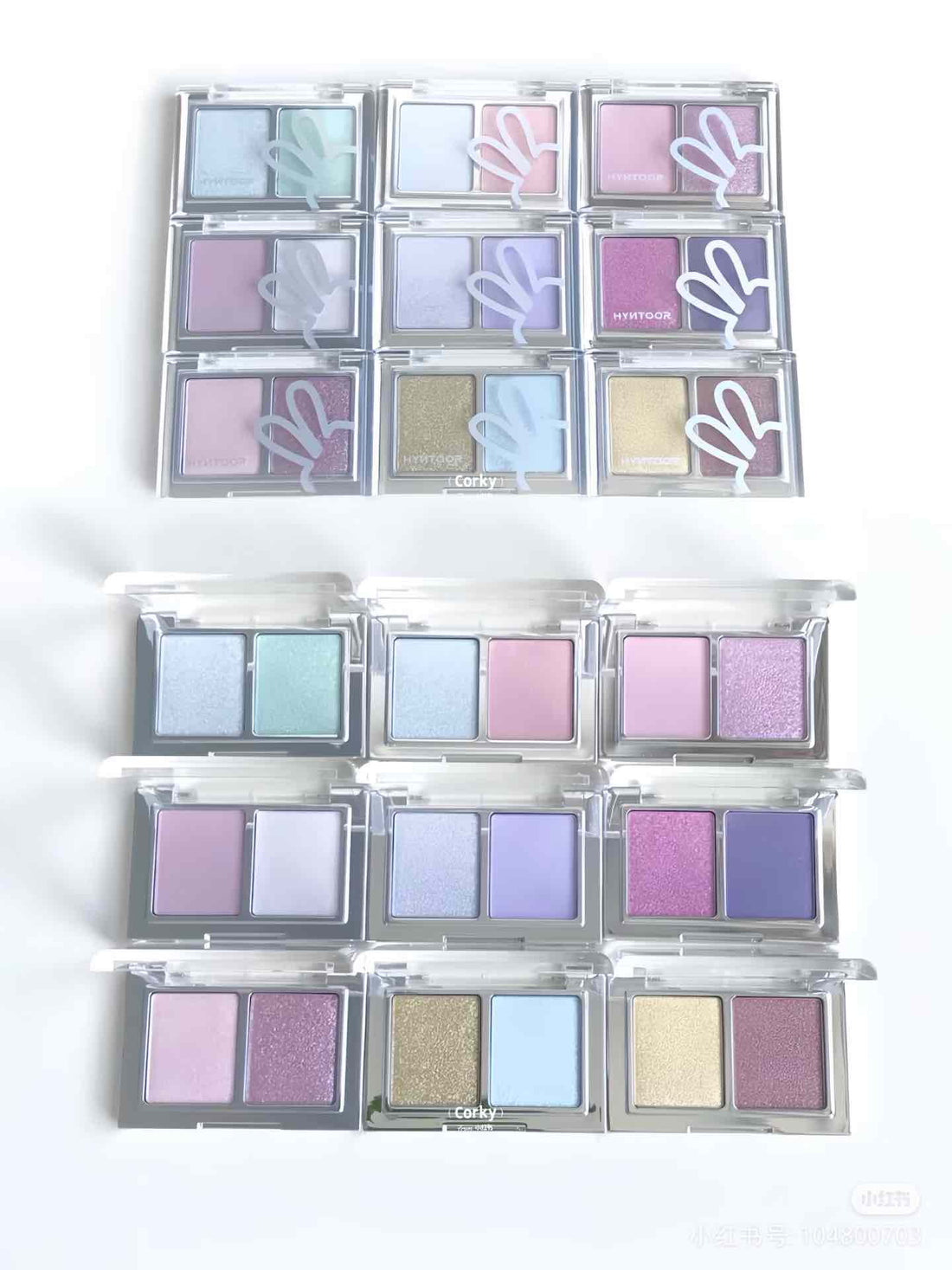 HYNTOOR Spring Flowers Eyeshadow Duo