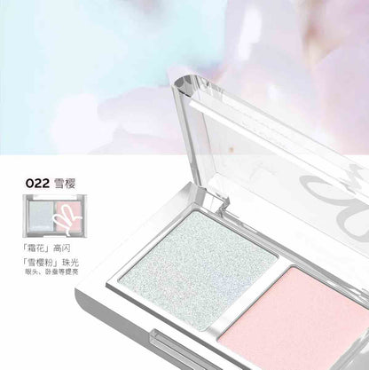 HYNTOOR Spring Flowers Eyeshadow Duo