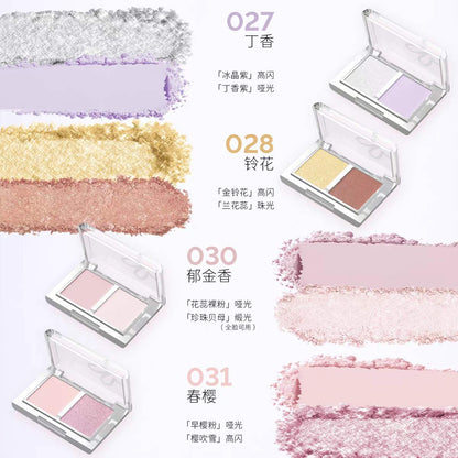 HYNTOOR Spring Flowers Eyeshadow Duo
