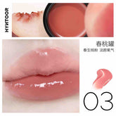 Hyntoor Macaron Canned Lip Jelly features a cute macaron design and includes a silicone lip brush. Its smooth gel texture creates soft, hydrated jelly-like lips, enriched with moisturizing essence to soothe dry and flaky lips for a flawless finish.