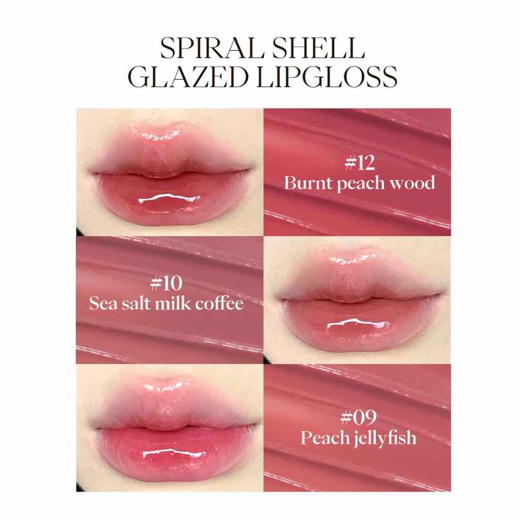 JOOCYEE Amber Shell Velvet Matte Lip Glaze