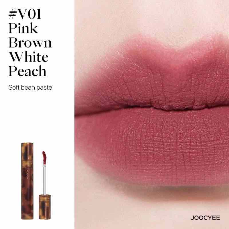 JOOCYEE Amber Shell Velvet Matte Lip Glaze