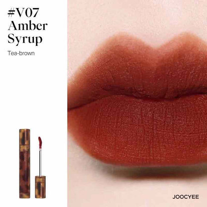 JOOCYEE Amber Shell Velvet Matte Lip Glaze
