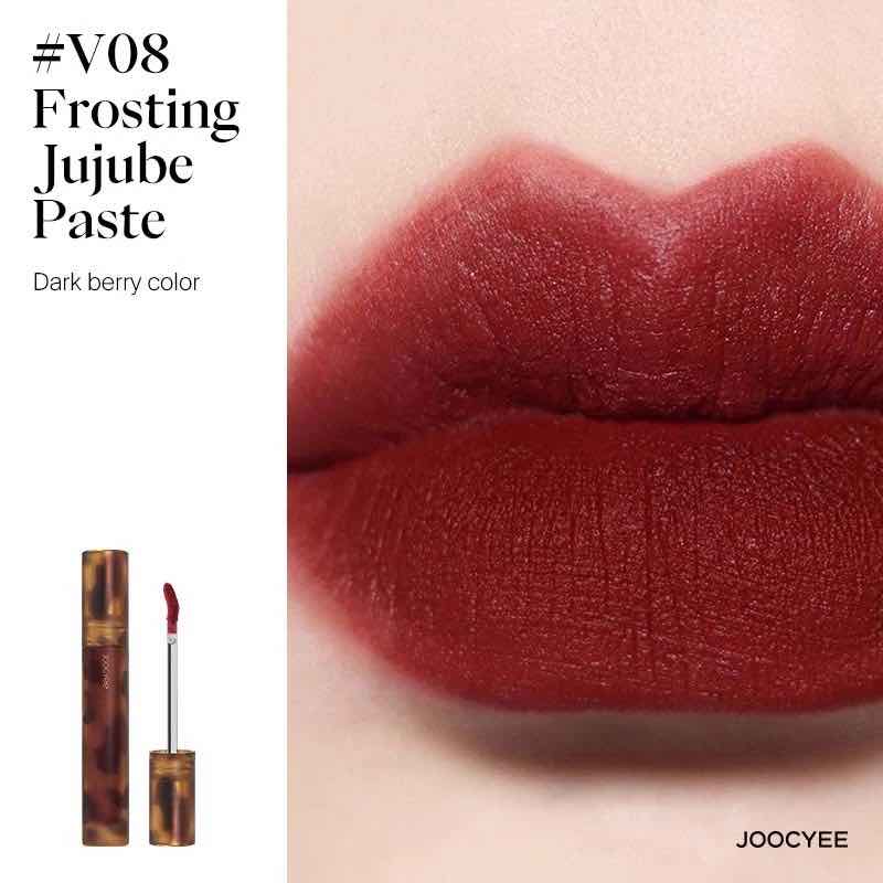 JOOCYEE Amber Shell Velvet Matte Lip Glaze