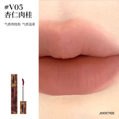 JOOCYEE Amber Shell Velvet Matte Lip Glaze