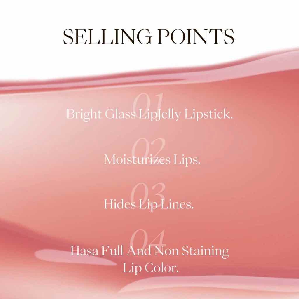 JOOCYEE Glazed Rouge Crystal Mirror Lipstick