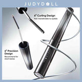 new upgraded Judydoll iron mascara with 2 different styles, so suitable for short lashes and non-transferable to eyelids