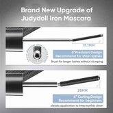 brand new upgrade of Judydoll iron mascara with 2 styles for short lashes and beginners