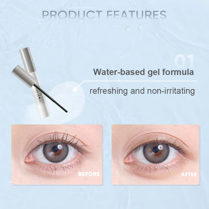 water-based gel formal remover for Judydoll iron mascara, quickly clean the mascara without irri