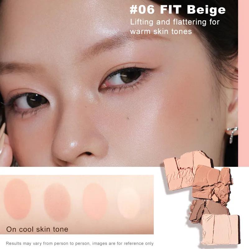 Judydoll 4 Color Blush Highlight Palette