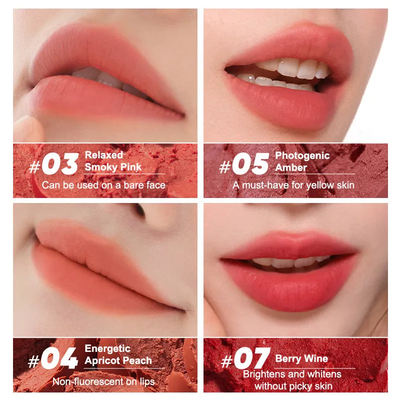 Judydoll Collagen Matte Lipstick hot colors to choose