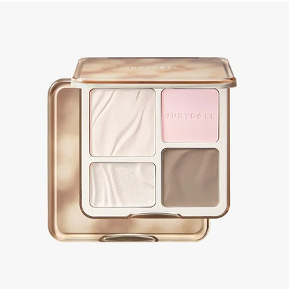 Judydoll 2 IN 1 Highlighter Contour Palette