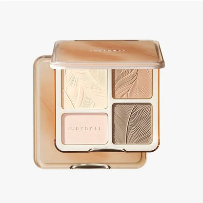 Judydoll 2 IN 1 Highlighter Contour Palette
