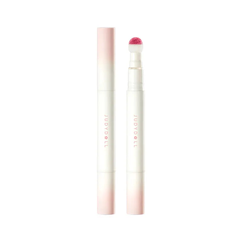 JudyDoll Cushion Lip Powder Cream with thickened and enlarged 1mm brush head