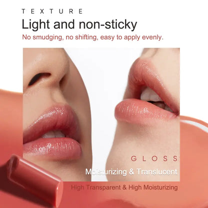 Judydoll Hearty Lipgloss lightweight, non-sticky formula for breathable, clear lips with even application and no smudging