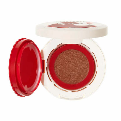 Judydoll Hug Series Cushion Blush features a creamy, blendable texture for a silky matte finish, keeps skin moisturized with shea butter. Available in soft pinks and warm tea shades for blush or contour.