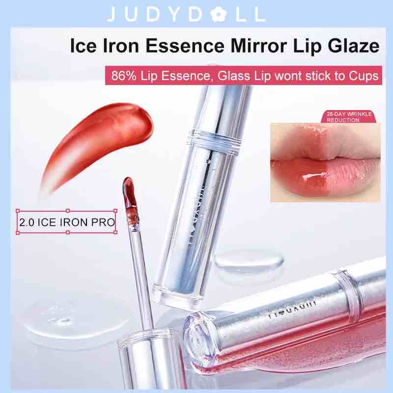 Judydoll Ice Watery Lip Gloss contains 86% lip essence, won&