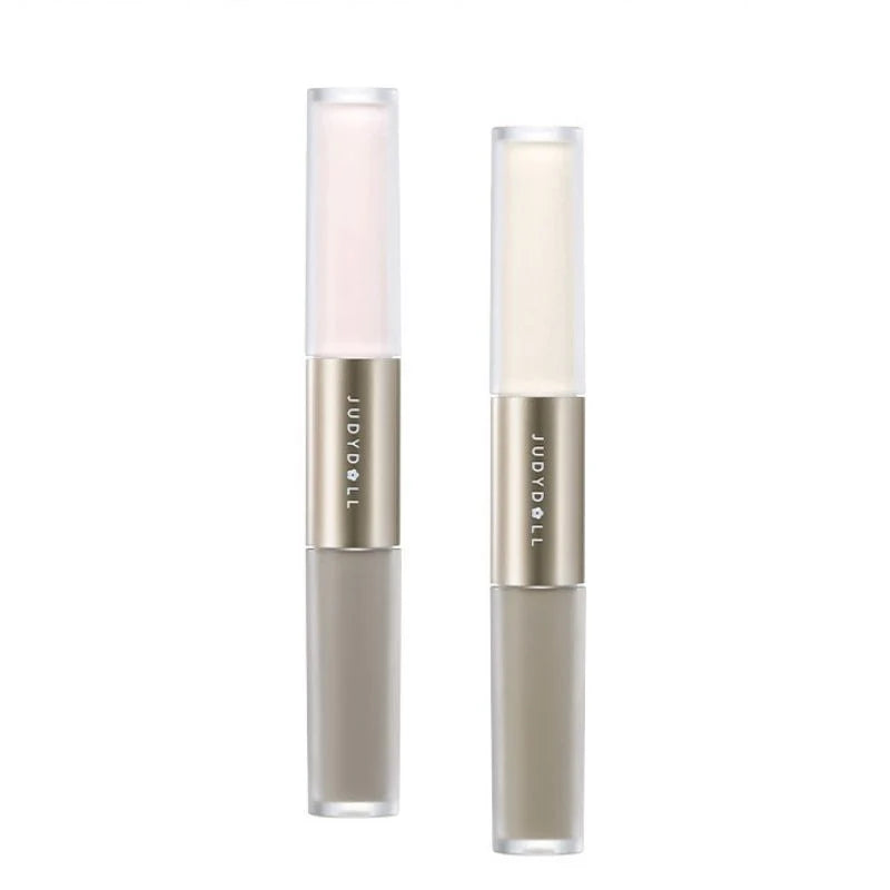 Enhance your features with Judydoll’s Liquid Highlighter Contour Duo to create soft, natural contours, power-free formula for natural makeup finish and easy to blend and it is sensitive skin friendly.