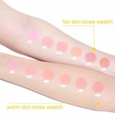 all Judydoll Sport Chic Liquid Blush colors, suitable for all skin tones