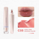 Judydoll Sweety Lip Jelly c05 cool pink orange color, make your lips glossy 