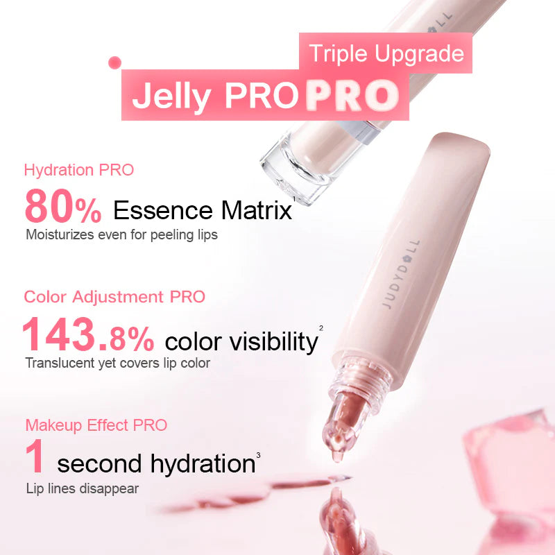 Judydoll Sweety Lip Jelly Contains 65% shea butter essence, vitamin E and squalane are added at the same time