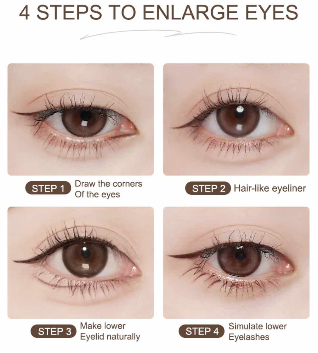 the right usage tips for makeup beginners to use Judy doll Ultra-Fine Liquid makeup eyeliner