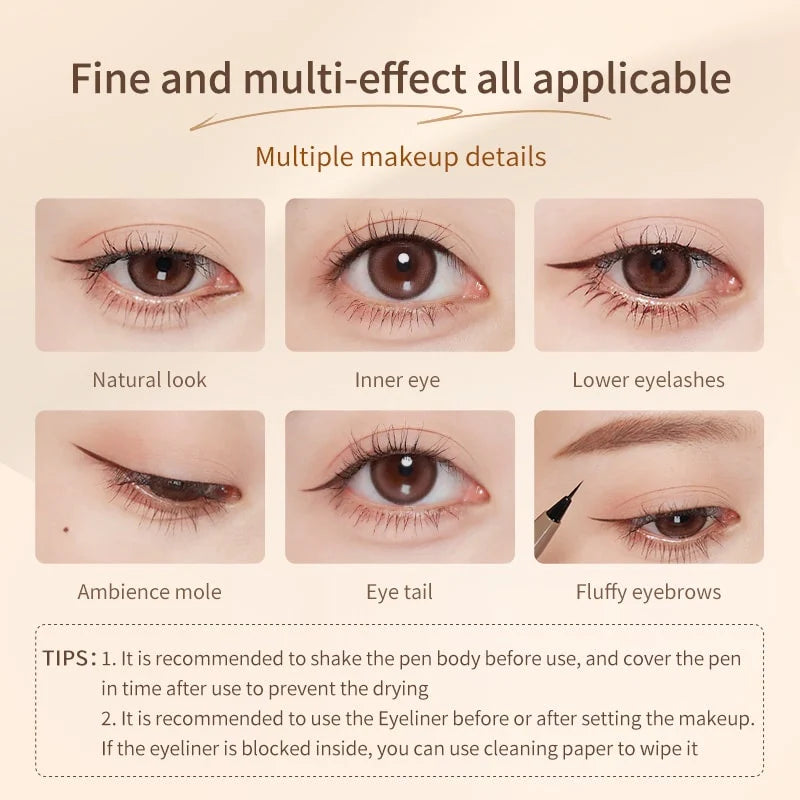 Judydoll Ultra-Fine Liquid makeup eyeliner for different eyeliner makeup looks