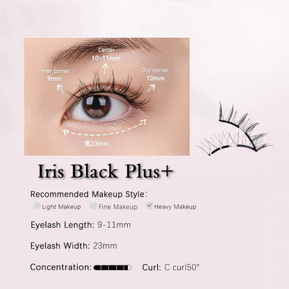 easy to put on and remove the magnetic false eyelshes, no need to use makeup remover