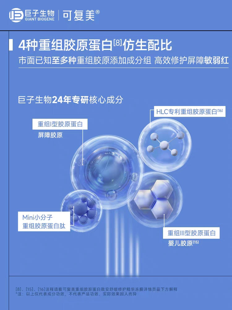 KEFUMEI Recombinant Collagen Soothing Repairing Essence Mask