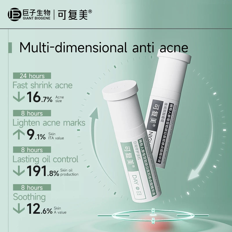 KOMFYMED Rare Ginsenoside Day Night Repair Acne Removing Essence
