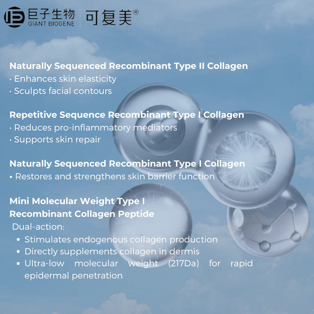 KOMFYMED Recombinant Collagen Luminous Repair Essence Cream