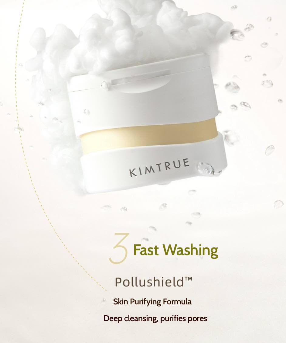 Kimtrue Makeup Remover Cleansing Balm quickly melts makeup and cleanses pores while hydrating and nourishing the skin. Its gentle, soft texture is safe for sensitive skin.