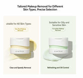 Kimtrue Makeup Remover Cleansing Balm quickly melts makeup and cleanses pores while hydrating and nourishing the skin. Its gentle, soft texture is safe for sensitive skin.