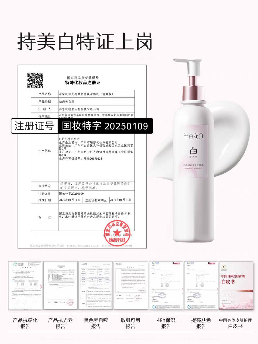 LITTLE DREAM GARDEN Brightening Body Lotion