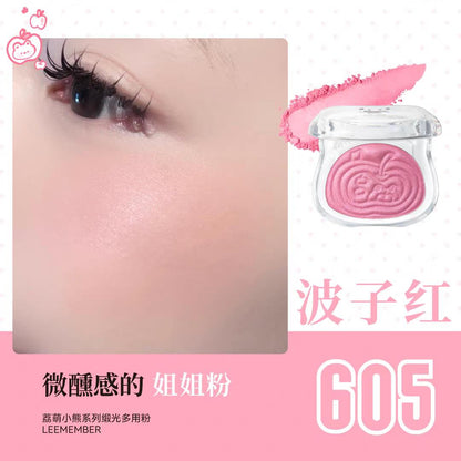Leemember Satin Finish Multi Purpose Blush Highlighter