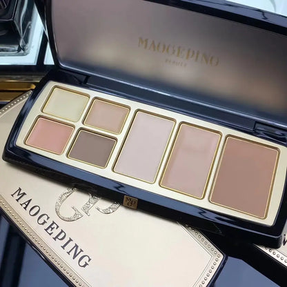 MAOGEPING Light Shadow Contour Highlighter Concealer Palette