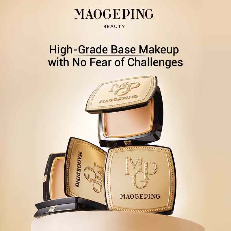 MAOGEPING Luminous Moisture Perfect Cream Foundation to experience radiant, long-lasting coverage with this high-concealer cream foundation. It provides a flawless, natural finish while rejuvenating your skin.