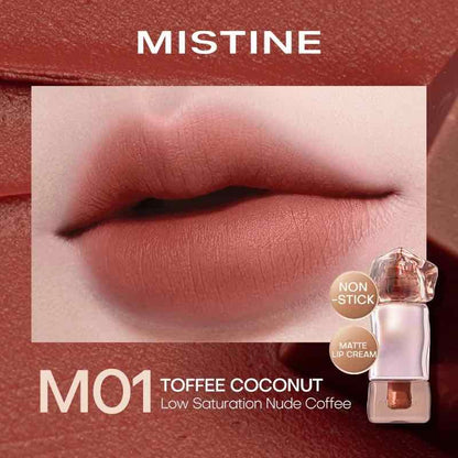 MISTINE Latte Velvet Lip Cream / Juicy Lip Glaze