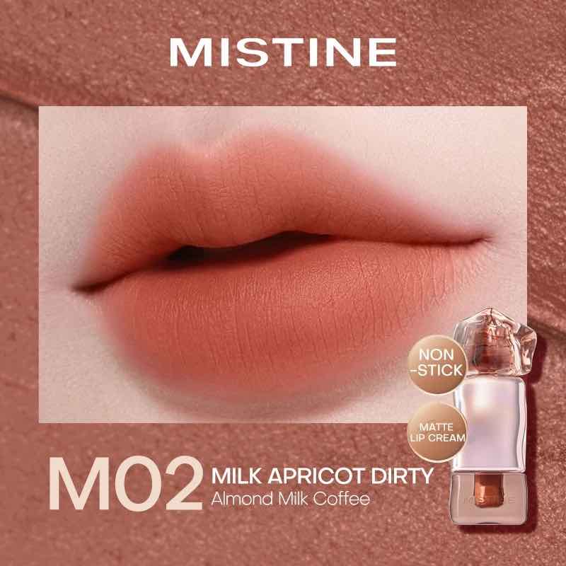 MISTINE Latte Velvet Lip Cream / Juicy Lip Glaze