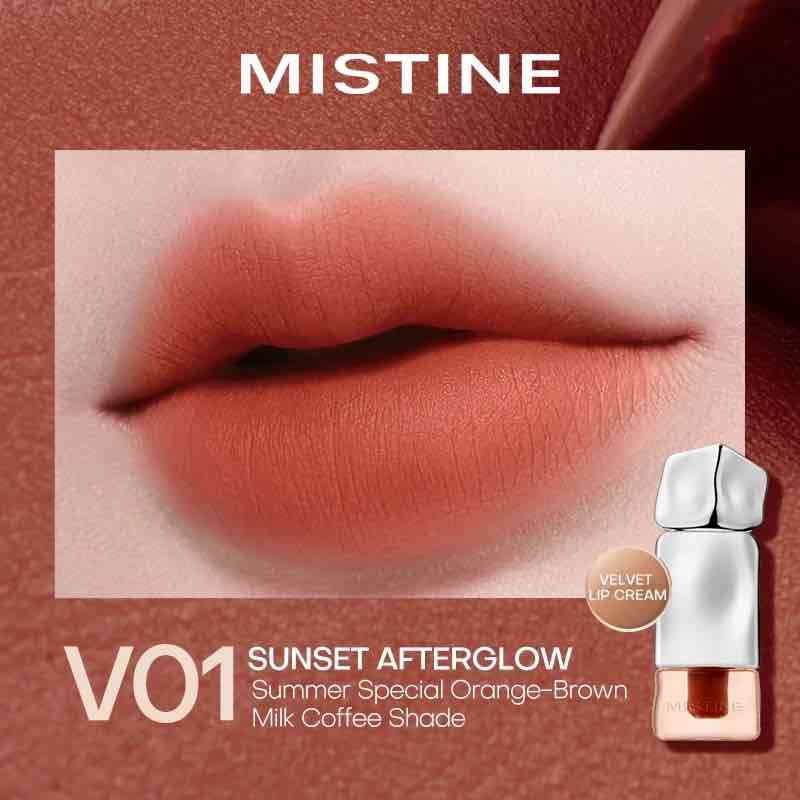 MISTINE Latte Velvet Lip Cream / Juicy Lip Glaze