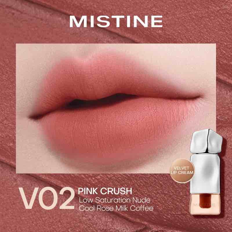 MISTINE Latte Velvet Lip Cream / Juicy Lip Glaze