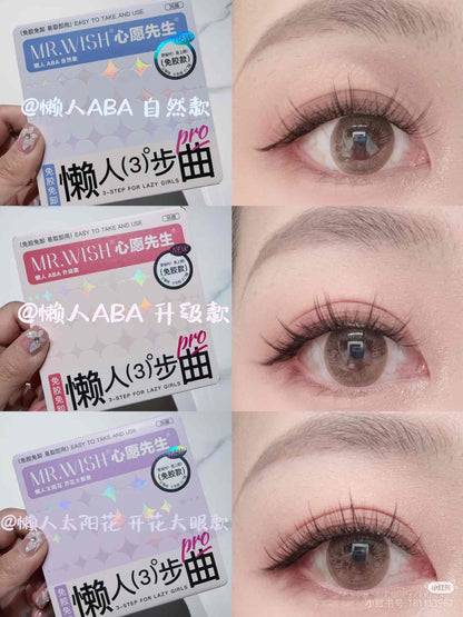 MR.WISH 3 Step Glue-Free False Eyelashes