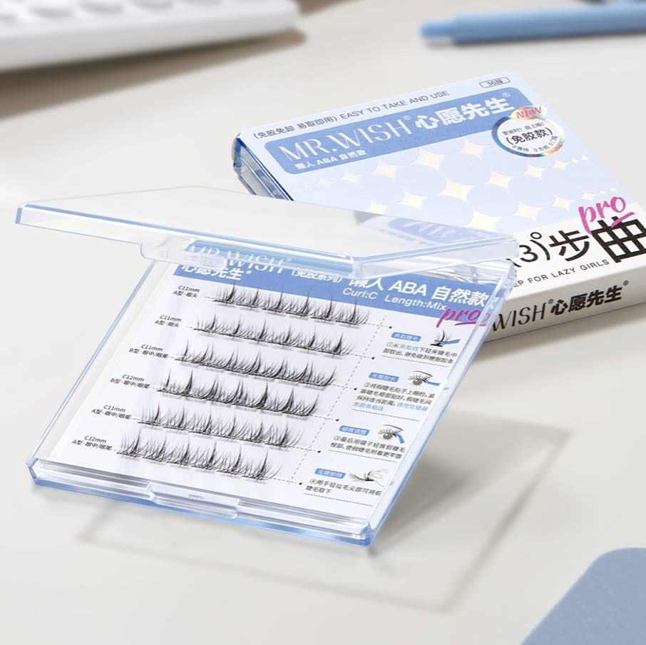 MR.WISH 3 Step Glue-Free False Eyelashes