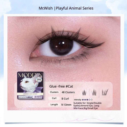 MR.WISH Animal Series Glue-Free False Eyelashes