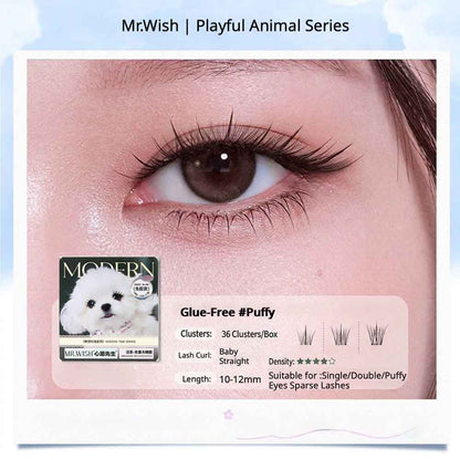 MR.WISH Animal Series Glue-Free False Eyelashes