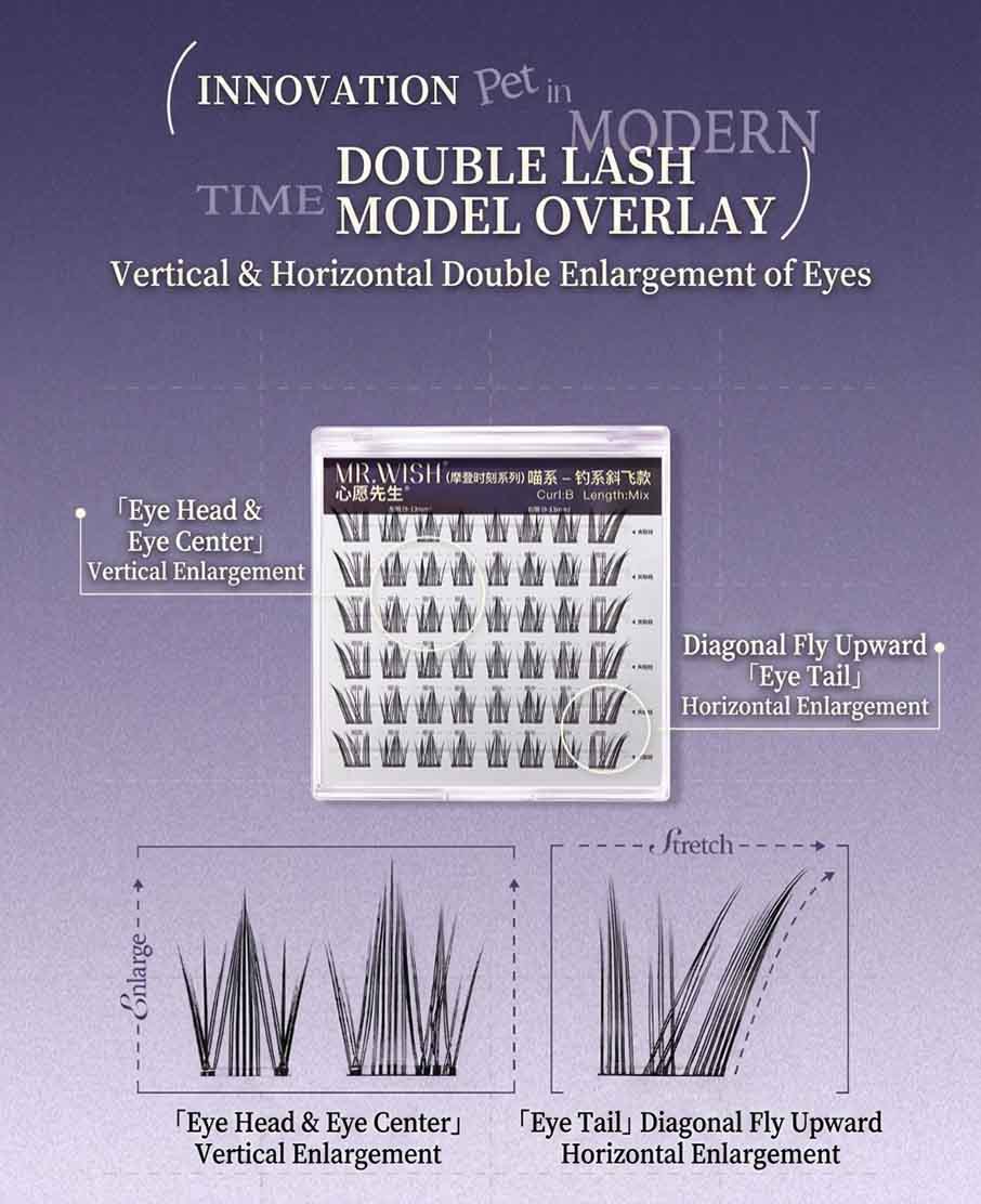 MR.WISH Animal Series Glue-Free False Eyelashes