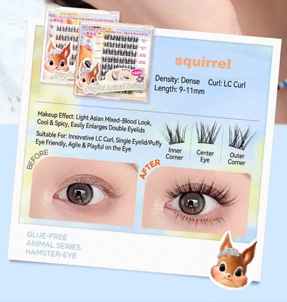 MR.WISH Animal Series Glue-Free False Eyelashes