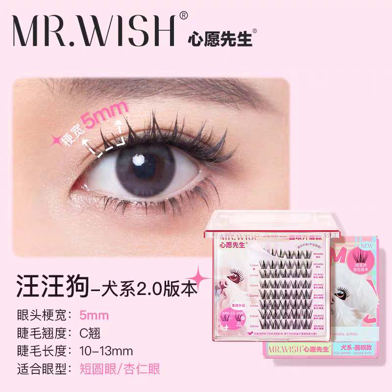 MR.WISH Fox Dog Rabbit Series Glue-free False Eyelashes