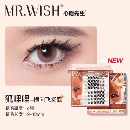 MR.WISH Fox Dog Rabbit Series Glue-free False Eyelashes