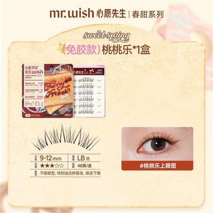 MR.WISH Sweet Spring Series Glue-Free False Eyelashes